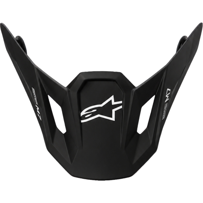 Alpinestars Supertech S-M7 Solid hjelmvisir, sort
