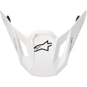 Alpinestars Supertech S-M7 Solid hjelmvisir hvid