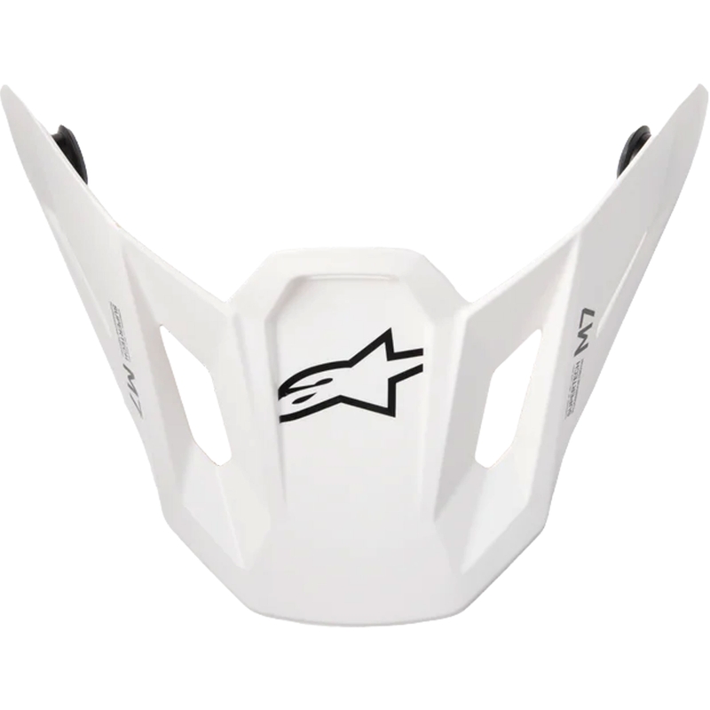 Alpinestars Supertech S-M7 Solid hjelmvisir hvid
