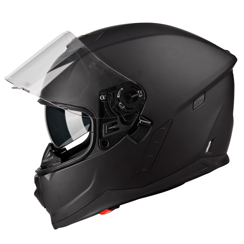Lazer Rafale Z-Line integreret motorcykelhjelm sort mat udsalg