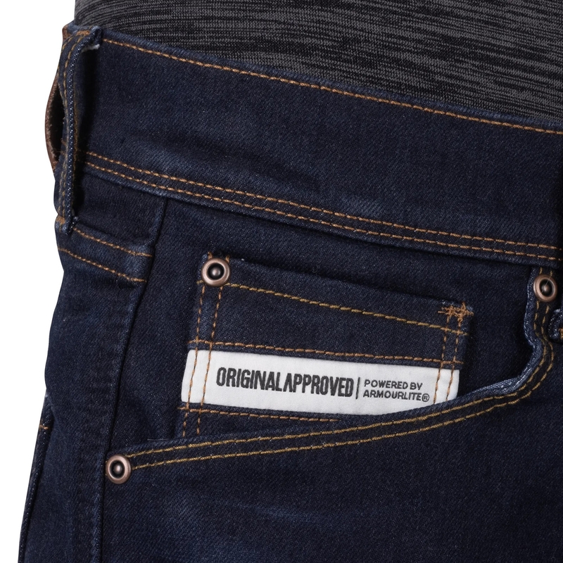 Oxford Marshal AAA Slim Fit Motorcykeljeans Sort
