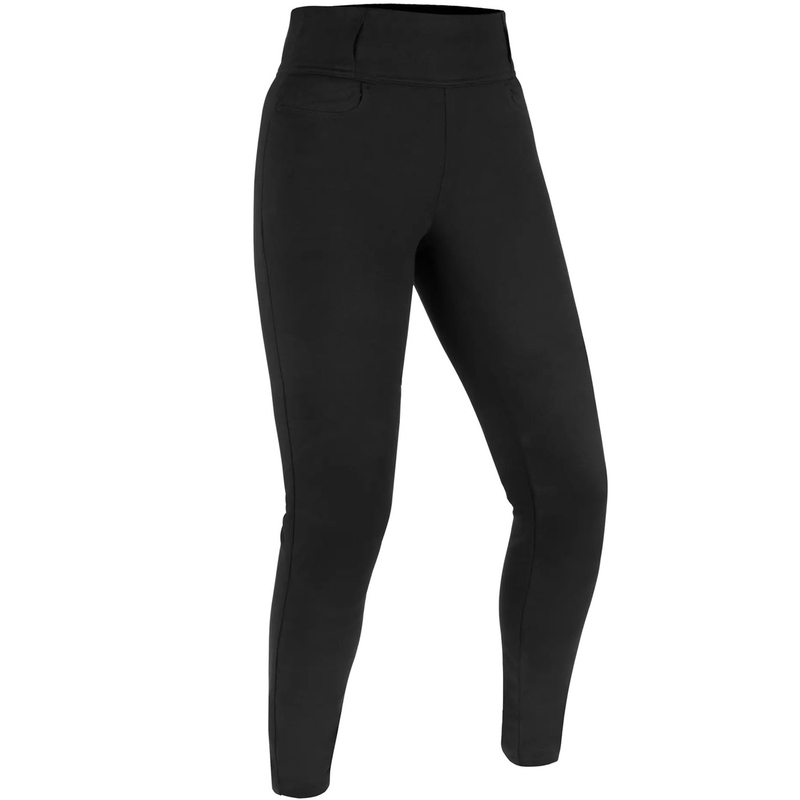 Dame cropped motorcykelleggings Oxford Super Leggins 3.0 sort