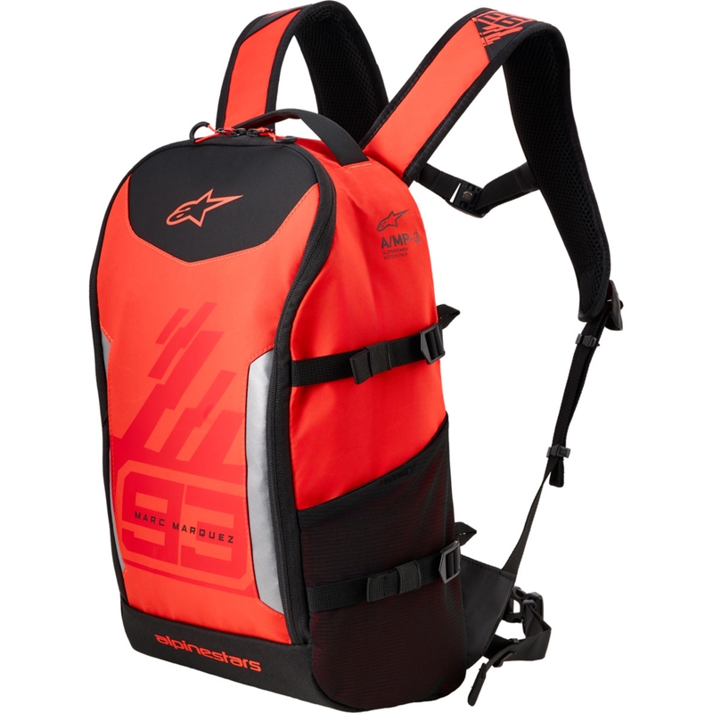 Alpinestars AMP-3 MM93 rygsæk rød fluo-rød-sort 17 l