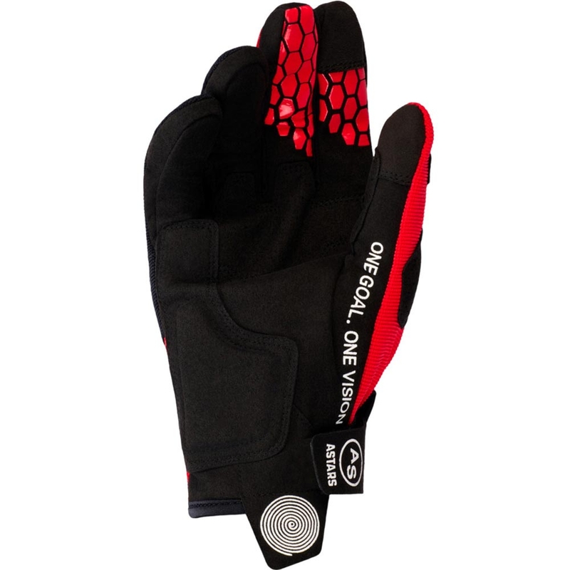Alpinestars PRO-DURA rød-sorte motocrosshandsker