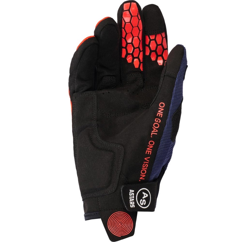 Alpinestars PRO-DURA blå-orange-hvide motocrosshandsker
