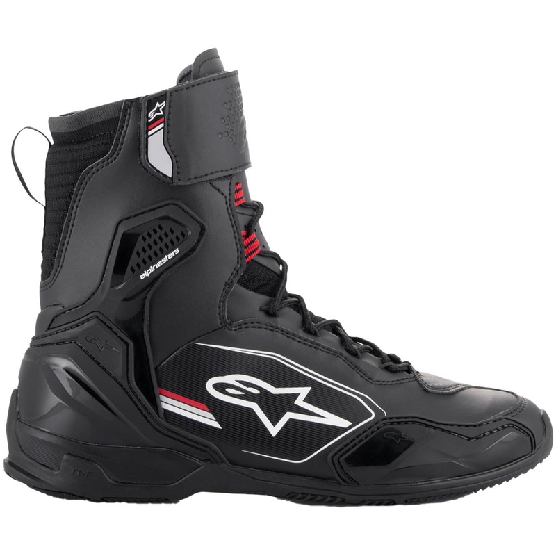 Alpinestars Superfaster motorcykelstøvler sort-grå-rød