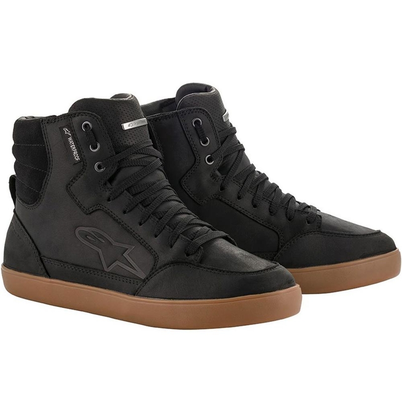 Alpinestars J-6 Vandtætte motorcykelstøvler sort gummi