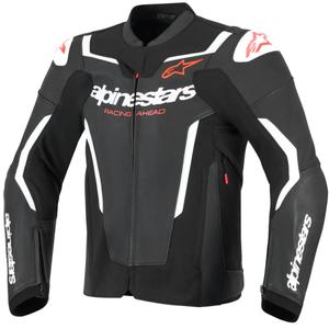 Alpinestars GP Force V2 lædermotorcykeljakke sort-hvid-rød
