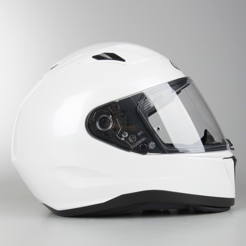 Integrální přilba na motorku HJC i70 bílá lesklá