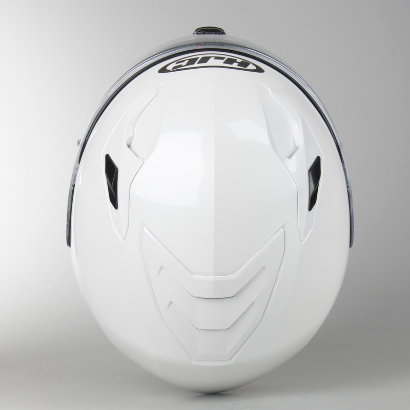 Integrální přilba na motorku HJC i70 bílá lesklá