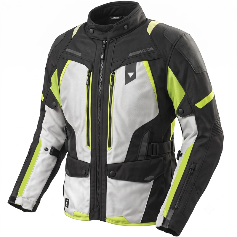 Dame motorcykeljakke Shima Dune 2.0 fluo gul