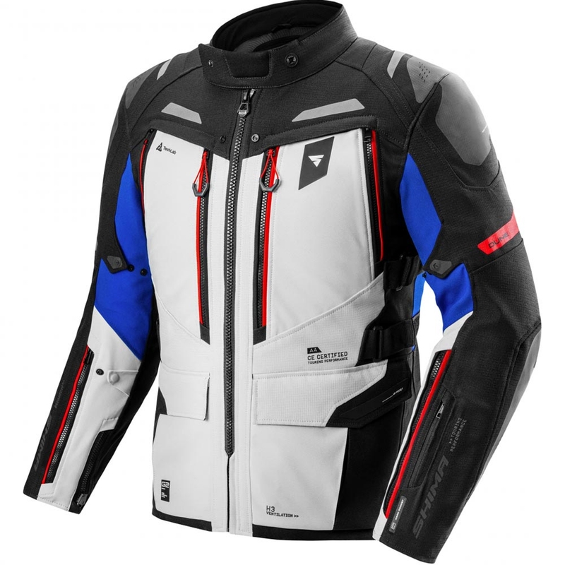 Shima Dune 2.0 motorcykeljakke blå