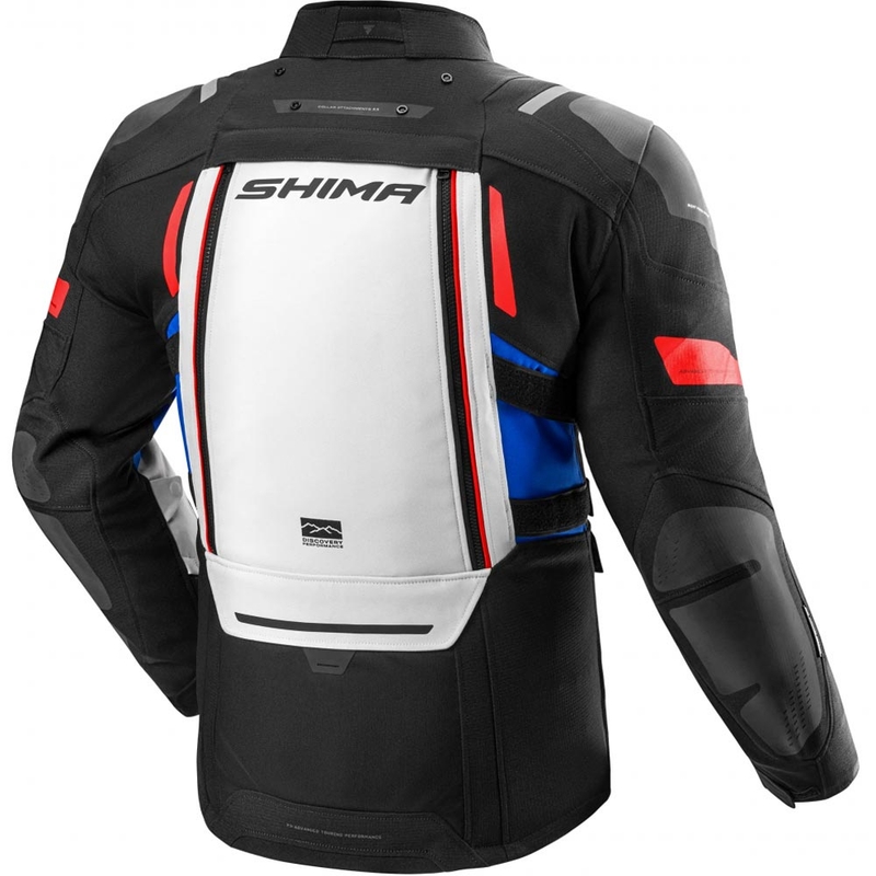 Shima Dune 2.0 motorcykeljakke blå