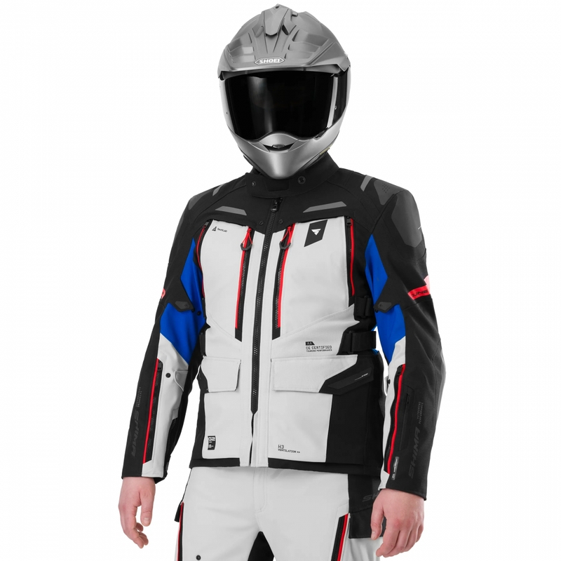 Shima Dune 2.0 motorcykeljakke blå