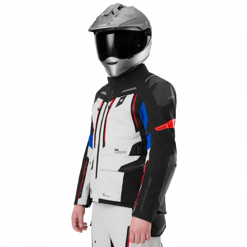 Shima Dune 2.0 motorcykeljakke blå