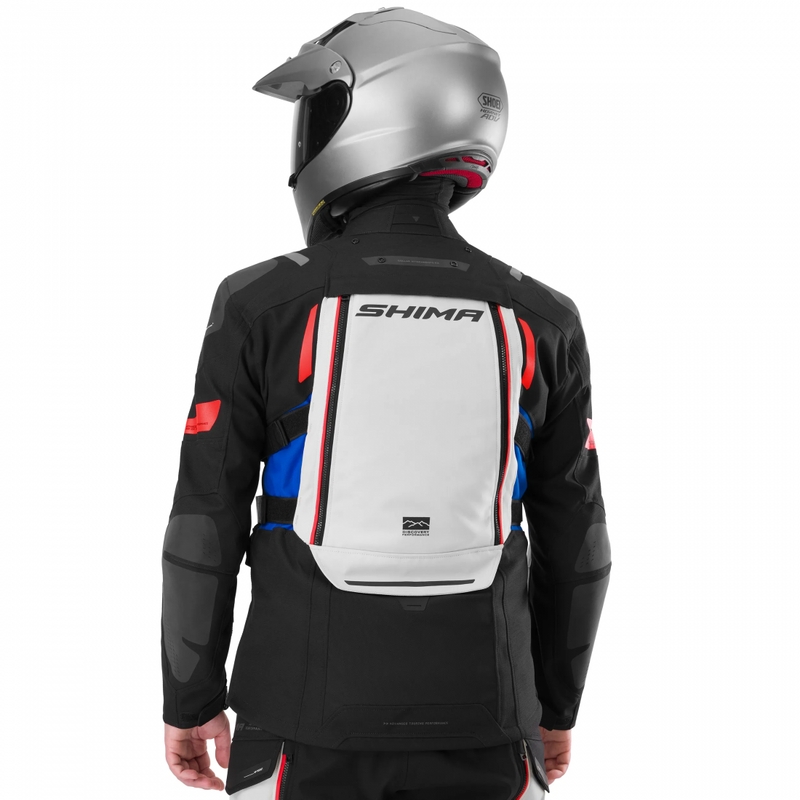 Shima Dune 2.0 motorcykeljakke blå