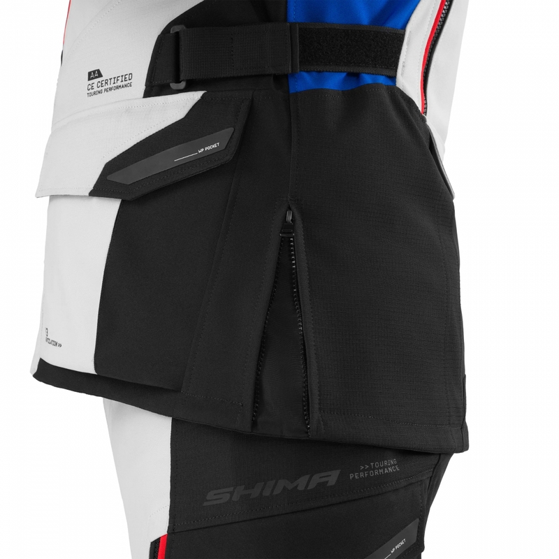 Shima Dune 2.0 motorcykeljakke blå