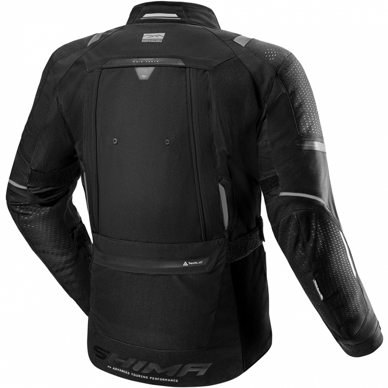 Shima Hero 3.0 motorcykeljakke sort