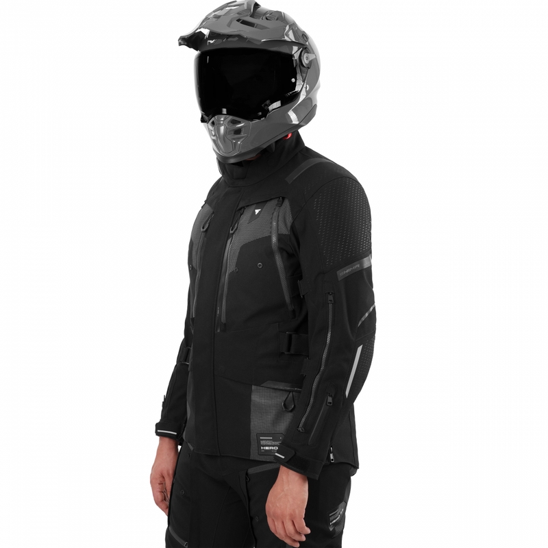 Shima Hero 3.0 motorcykeljakke sort