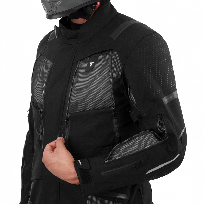 Shima Hero 3.0 motorcykeljakke sort