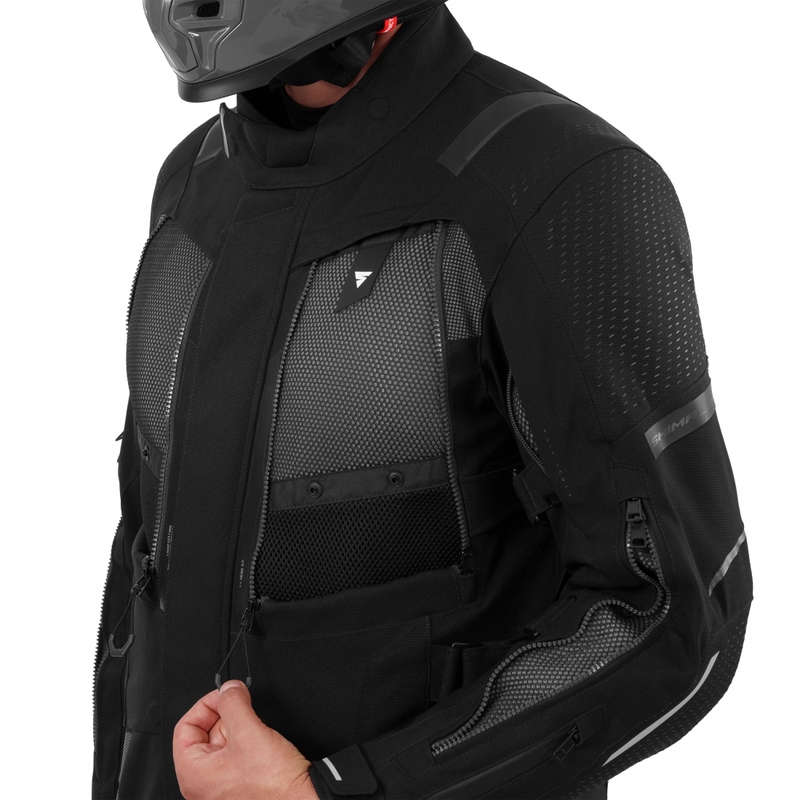 Shima Hero 3.0 motorcykeljakke sort