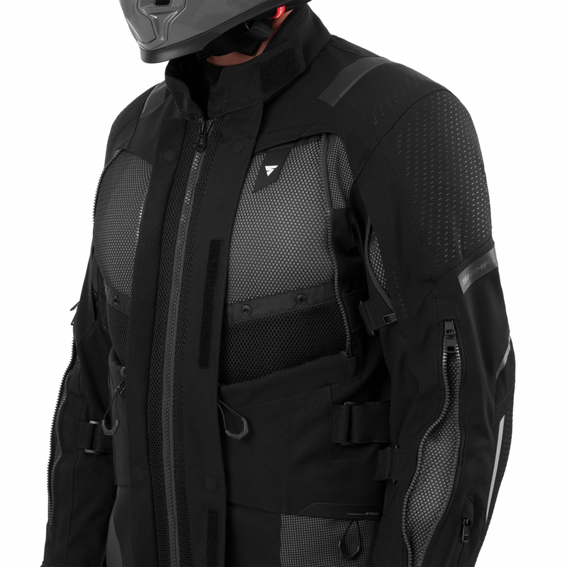 Shima Hero 3.0 motorcykeljakke sort