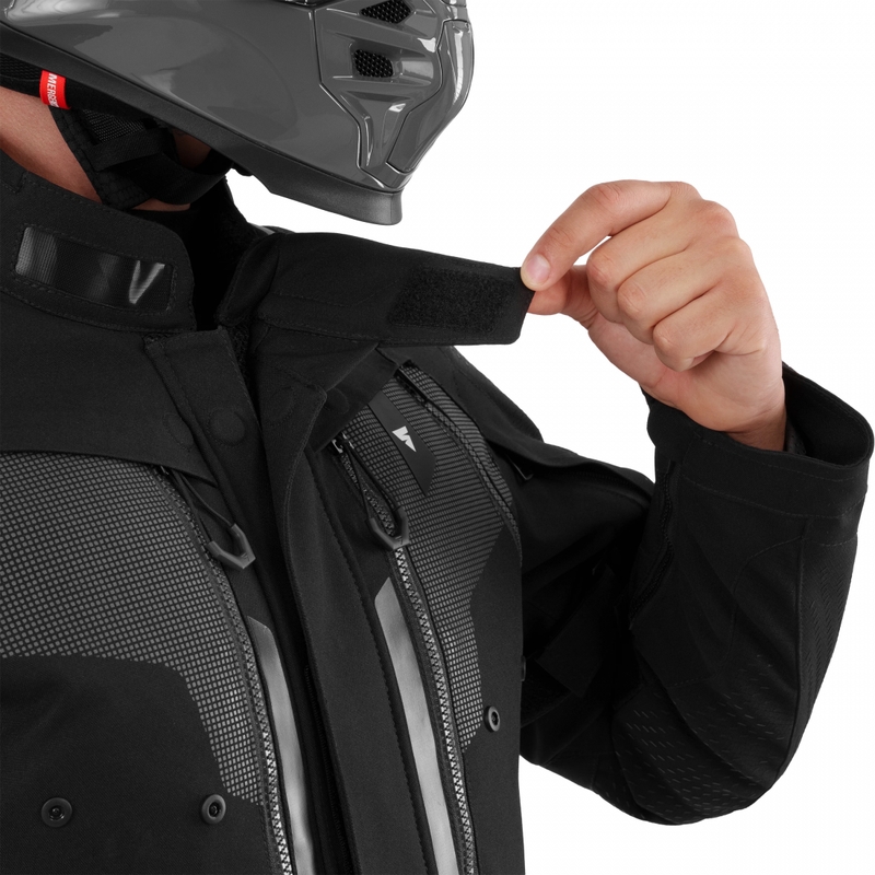 Shima Hero 3.0 motorcykeljakke sort