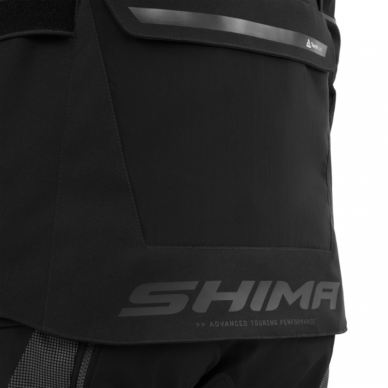 Shima Hero 3.0 motorcykeljakke sort