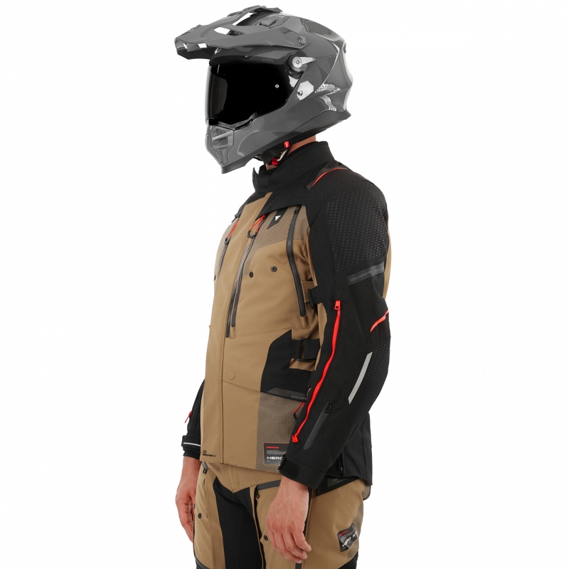 Shima Hero 3.0 motorcykeljakke brun