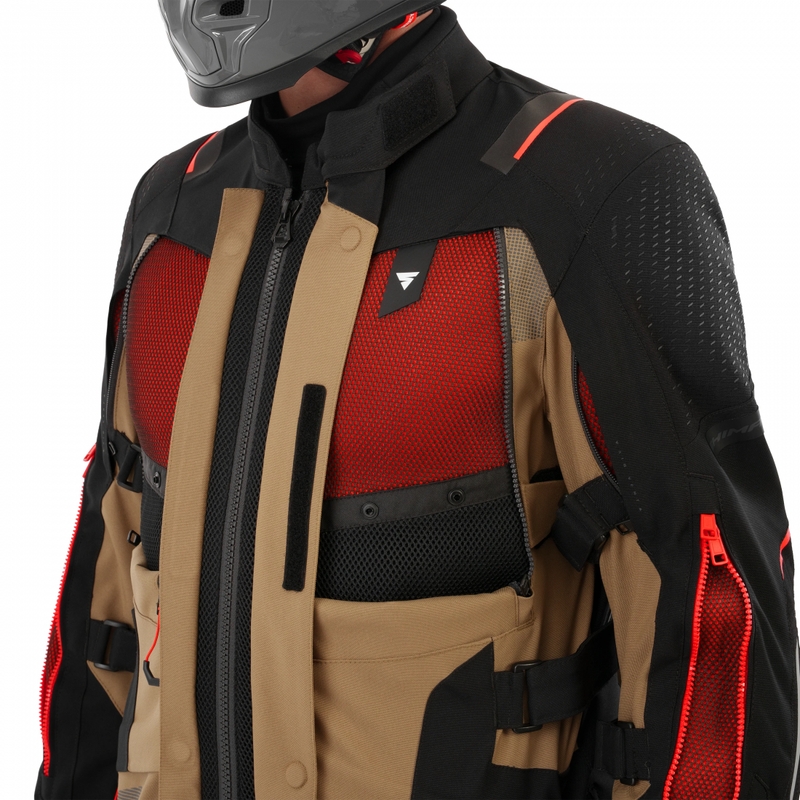 Shima Hero 3.0 motorcykeljakke brun