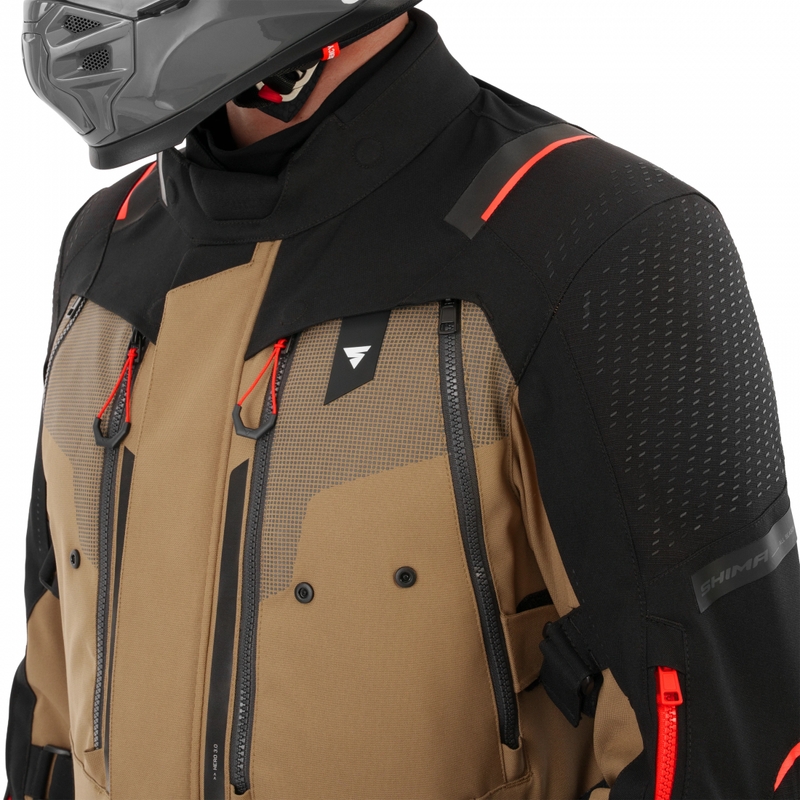 Shima Hero 3.0 motorcykeljakke brun