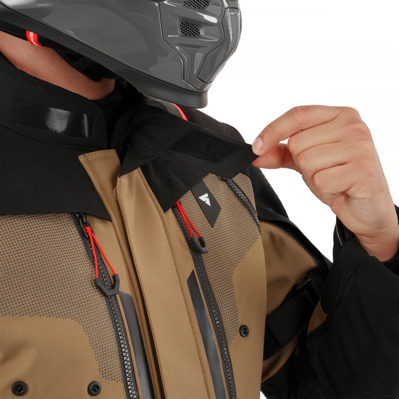 Shima Hero 3.0 motorcykeljakke brun