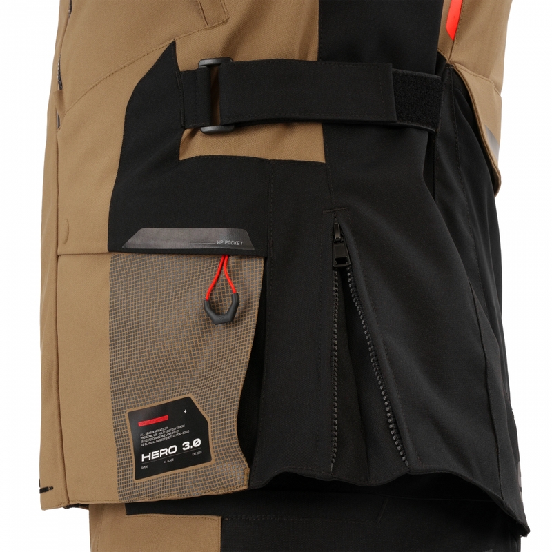 Shima Hero 3.0 motorcykeljakke brun