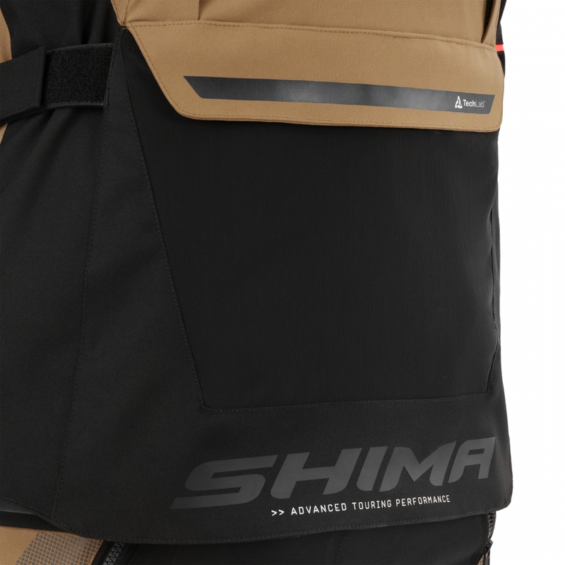 Shima Hero 3.0 motorcykeljakke brun