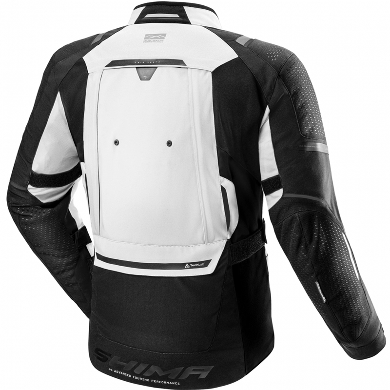 Shima Hero 3.0 motorcykeljakke grå-sort