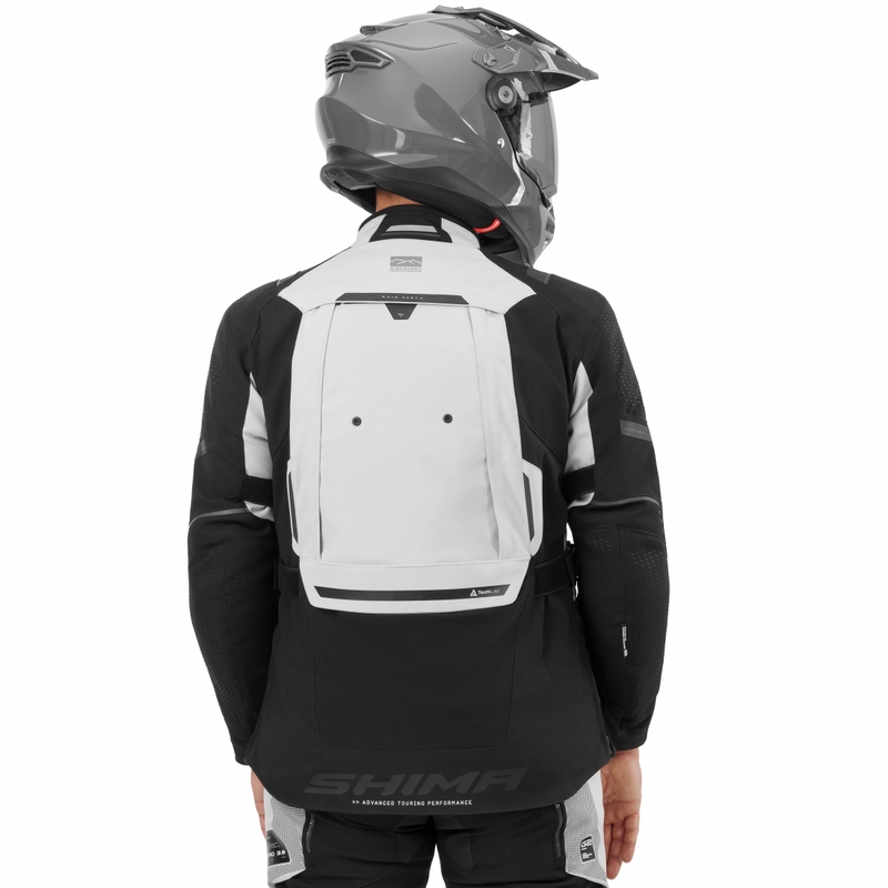 Shima Hero 3.0 motorcykeljakke grå-sort