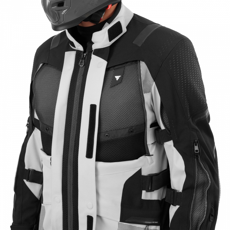 Shima Hero 3.0 motorcykeljakke grå-sort