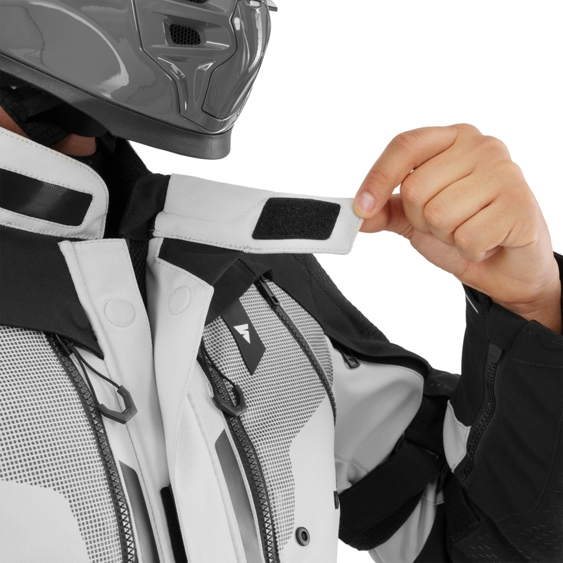 Shima Hero 3.0 motorcykeljakke grå-sort