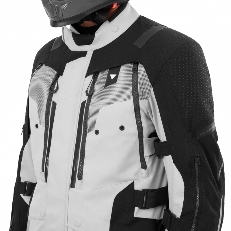 Shima Hero 3.0 motorcykeljakke grå-sort
