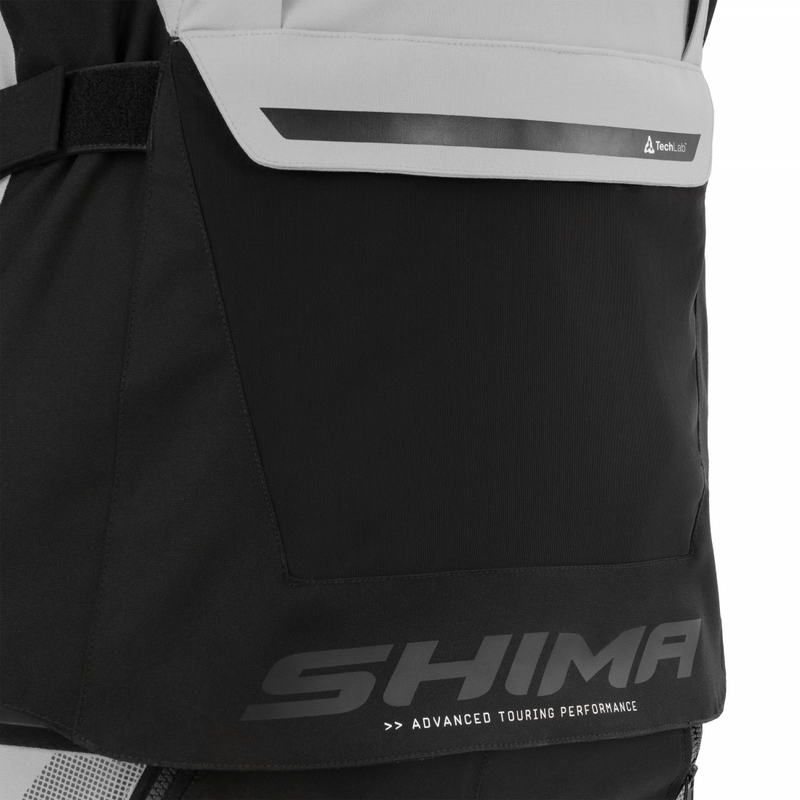 Shima Hero 3.0 motorcykeljakke grå-sort