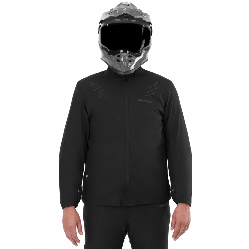 Shima Hero 3.0 motorcykeljakke grå-rød