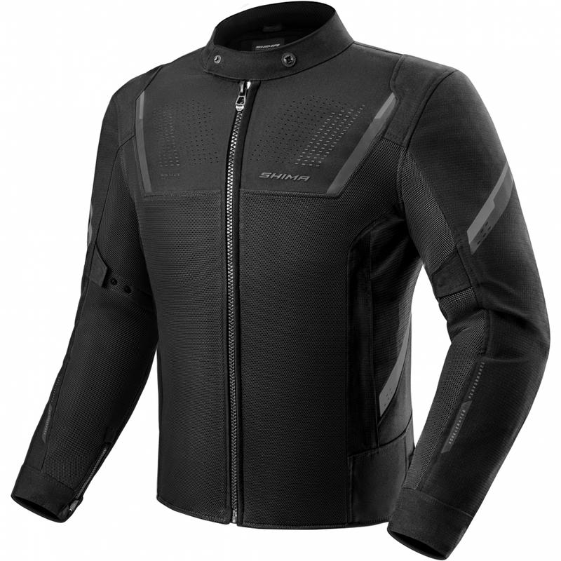 Shima Rush 3.0 Air motorcykeljakke, sort
