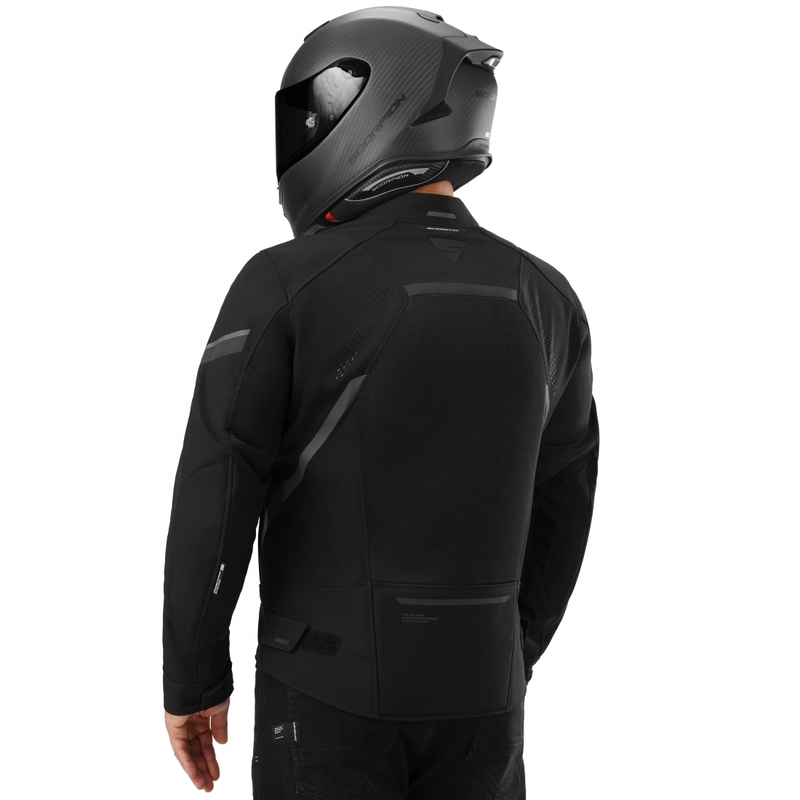 Shima Rush 3.0 Air motorcykeljakke, sort