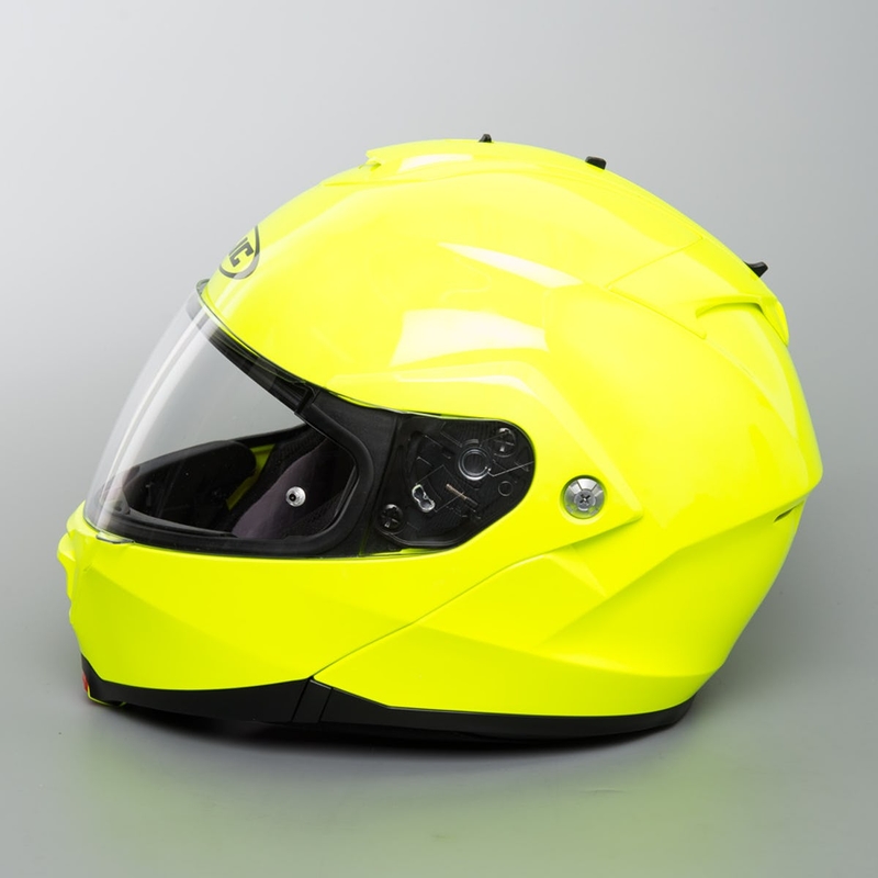 Vyklápěcí přilba na motorku HJC IS-MAX II fluo zelená