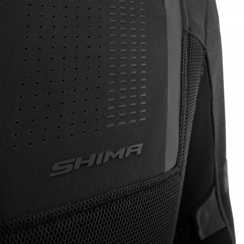 Shima Rush 3.0 Air motorcykeljakke, sort