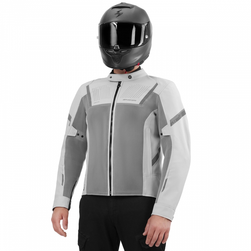 Shima Rush 3.0 Air motorcykeljakke grå