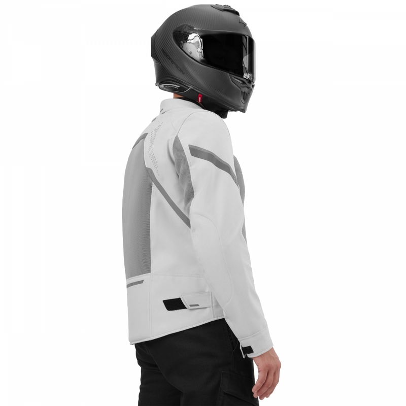 Shima Rush 3.0 Air motorcykeljakke grå