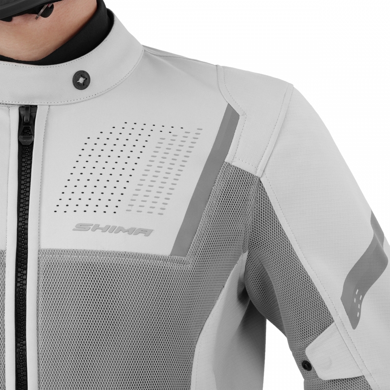 Shima Rush 3.0 Air motorcykeljakke grå