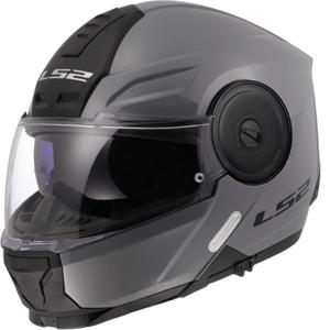 Flip-up motorcykelhjelm LS2 FF902 Scope II Nardo grå