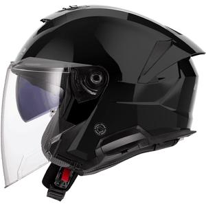Åben motorcykelhjelm LS2 OF618 Verso II Solid blank sort